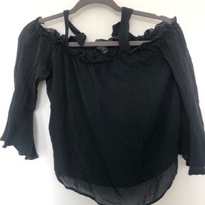 J crew sheer top